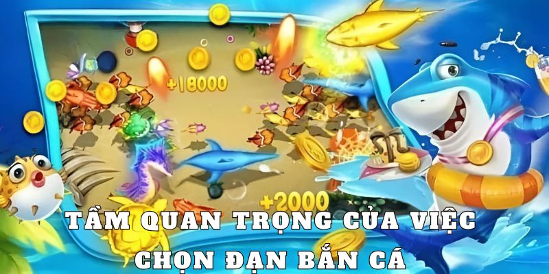 Tầm quan trọng của việc chọn đạn bắn cá 